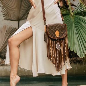 Vintage Boho Bags Large World Traveler Louis Vuitton Bag NWOT